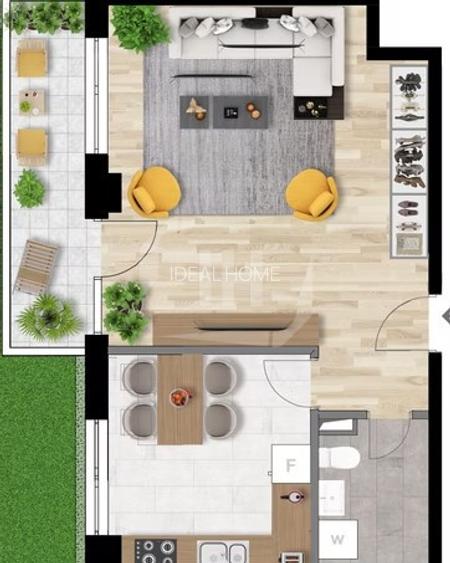 Apartament 2 camere in bloc premium - 9