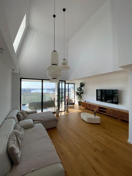 Apartament exceptional pe 2 etaje, mobilat/ Petrom City