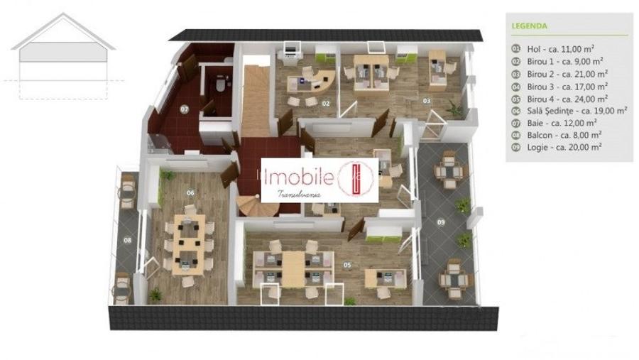 Vila moderna Zorilor  |  Parcare - 13