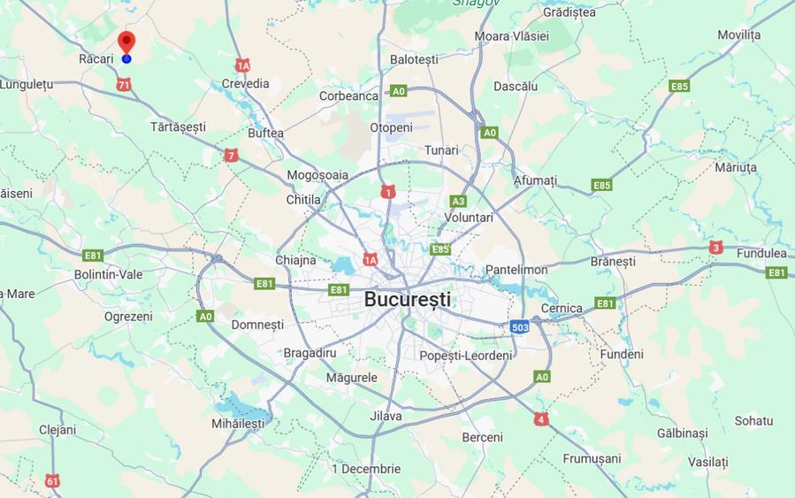 Teren 15.123mp, Baldana-Racari Tartasesti, DC156 - 2