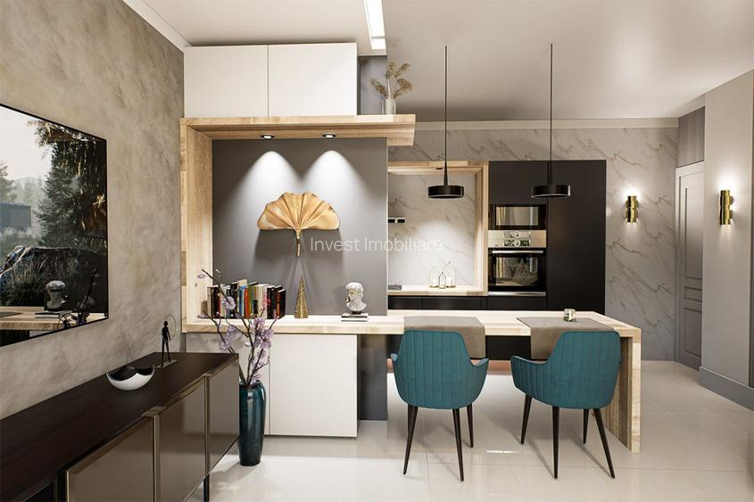 Apartament 2 camere - spatios intr-un complex rezidential nou din Podu Ros - 9