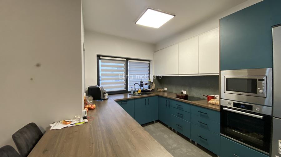 Casa eficienta energetic NZEB 127 mp, teren 830 mp, intrare Gilau - 7