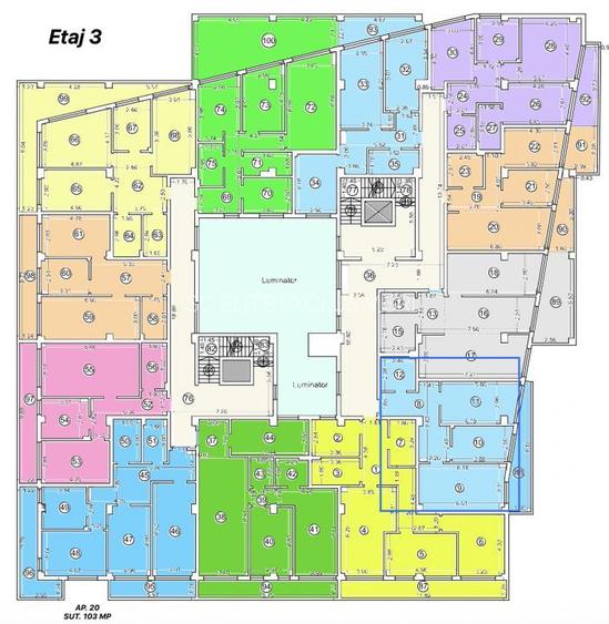 Tomis Nord/Carrefour - Vanzare apartament cu 3 camere, bloc nou. - 3