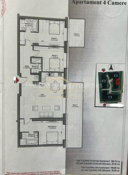 Apartament cu 4 camere *183mp* - Prima Inchiriere // Stejarii - Baneasa - 1