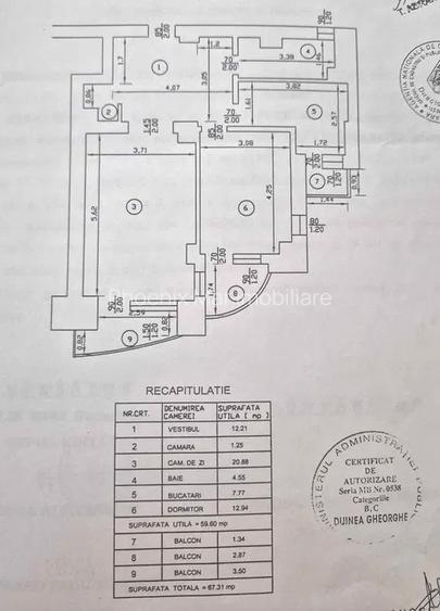 Vanzare ap. 2 cam. etaj 3 din 8 , bloc 2000, zona Unirii  - pasaj Marasesti - 8