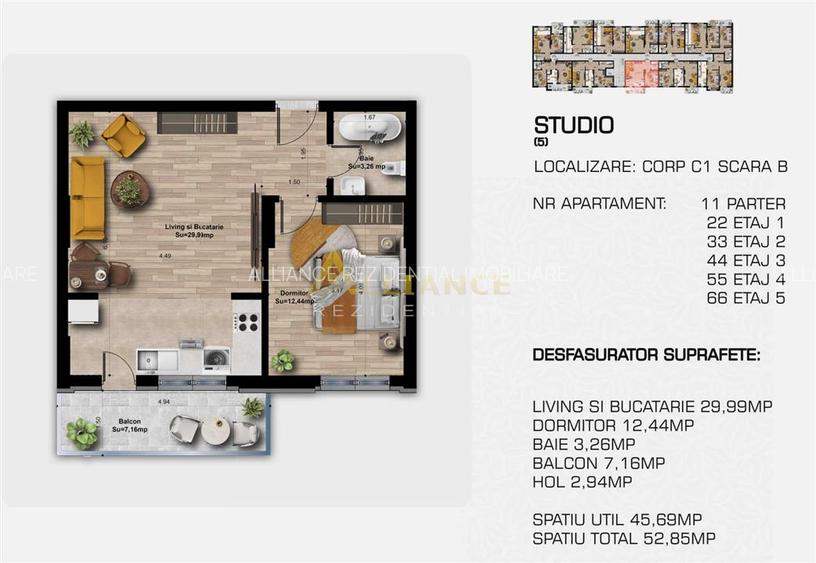 3 camere, 2 bai - Complex rezidential modern - confort, calitate si acces rapid - 11