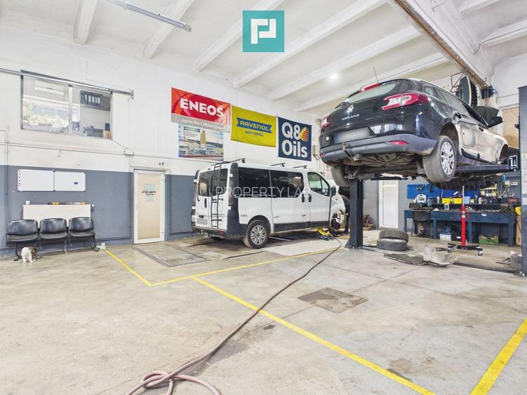 HALĂ INDUSTRIALĂ + SERVICE AUTO COMPLET ECHIPAT - 12