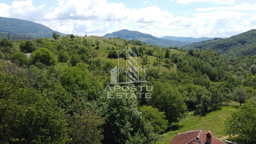 Casa la munte, la cheie, priveliste panoramica, in sat Ret, Hunedoara - 6