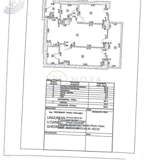 Cortina 126 inchiriere 3camere Pipera - Iancu Nicolae - 11