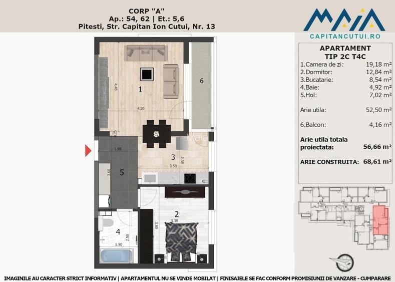 Apartament Premium | Pitesti Nord | Central | Langa padure | Negru Voda - 3