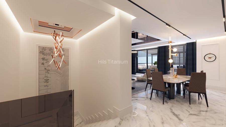 Duplex 4 camere tip 2 cu terasa | HILS Titanium Ansamblu rezidential nou - 9