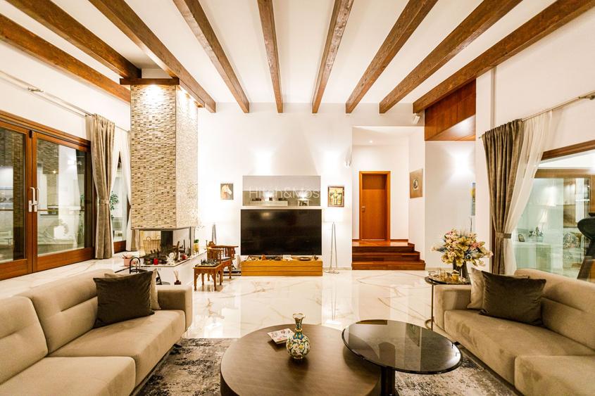 Arhitectura Distinsa: Casa Moderna Plan Parter si Piscina Privata - 6