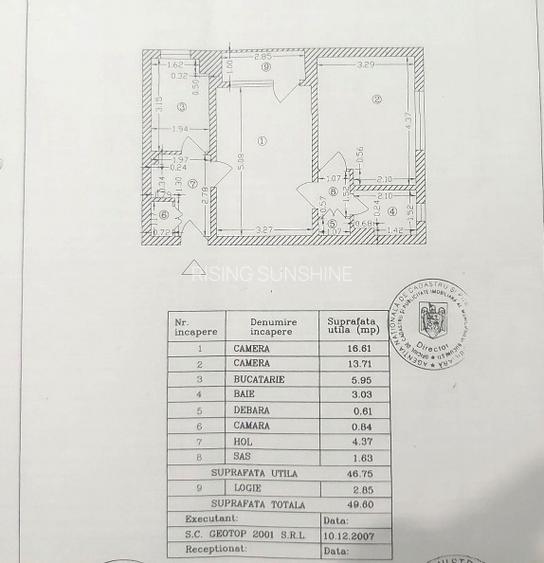 2 camere | etaj 1 | renovat | in bucla | 150m Metrou C. Brancusi - 9