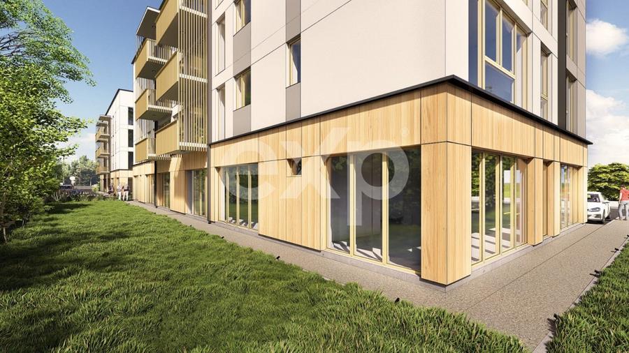 De inchiriat spatii comerciale bloc nou in apropiere de DN1 Corbeanca