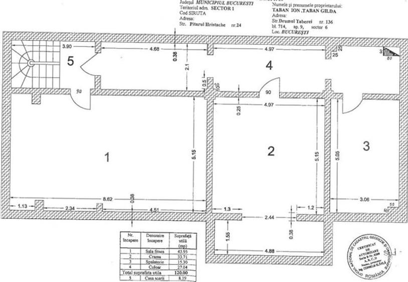 IMOBIL DOROBANTI //570 MP TOTAL // 4 LOCURI DE PARCARE - 49