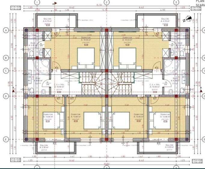 Duplexuri de vanzare , 120 mp utili , zona Tauti  - 4