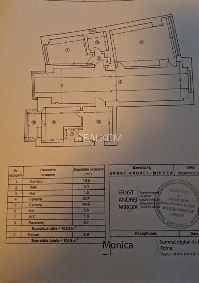 VANZARE APARTAMENT 4 CAMERE UNIRII – SPLAIUL UNIRII - 41