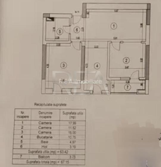 3 camere, P/11, bloc 2016-Complex 20Th Residence - 7