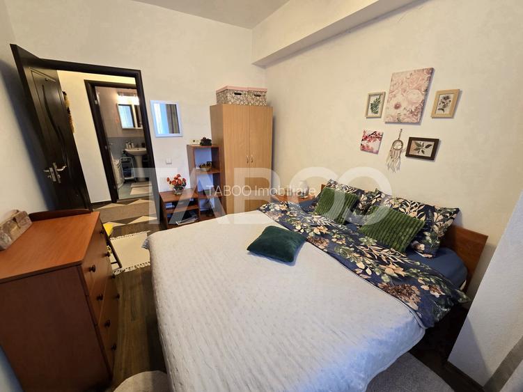 Apartament 2 camere etaj 2 balcon lift Doamna Stanca Sibiu Comision 0 - 3