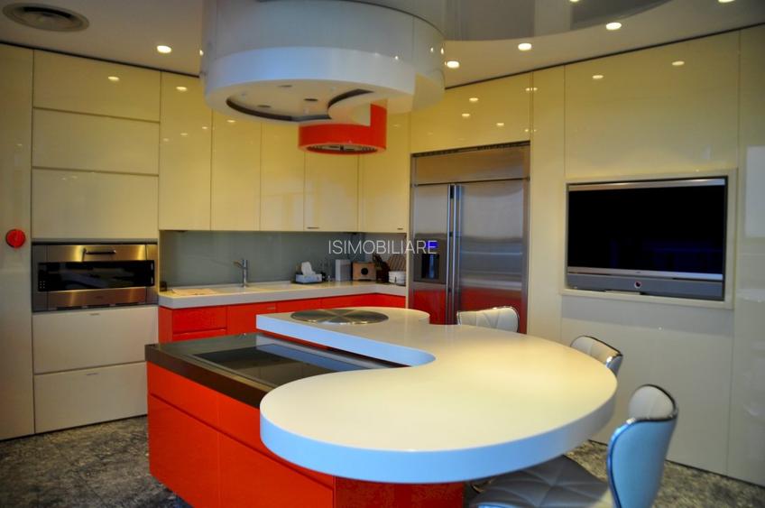 PENTHOUSE UNICAT vedere parc si la lac Herastrau - 12