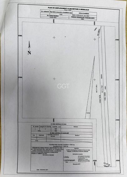 Vanzare teren 10.000mp Calea Surii Mici, direct de la proprietar! - 1