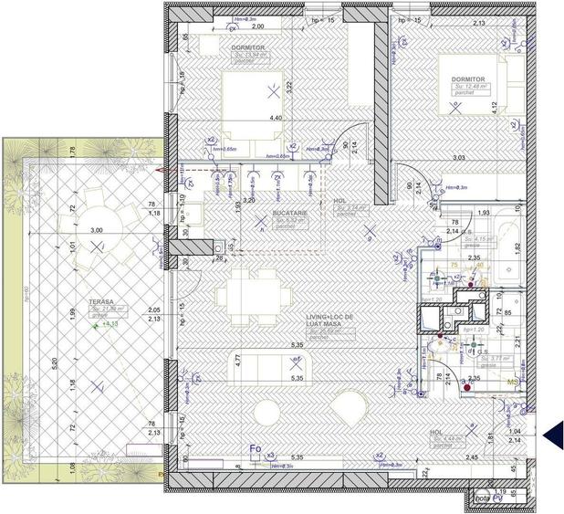 Apartament 3 camere - Bld. Take Ionescu - 1