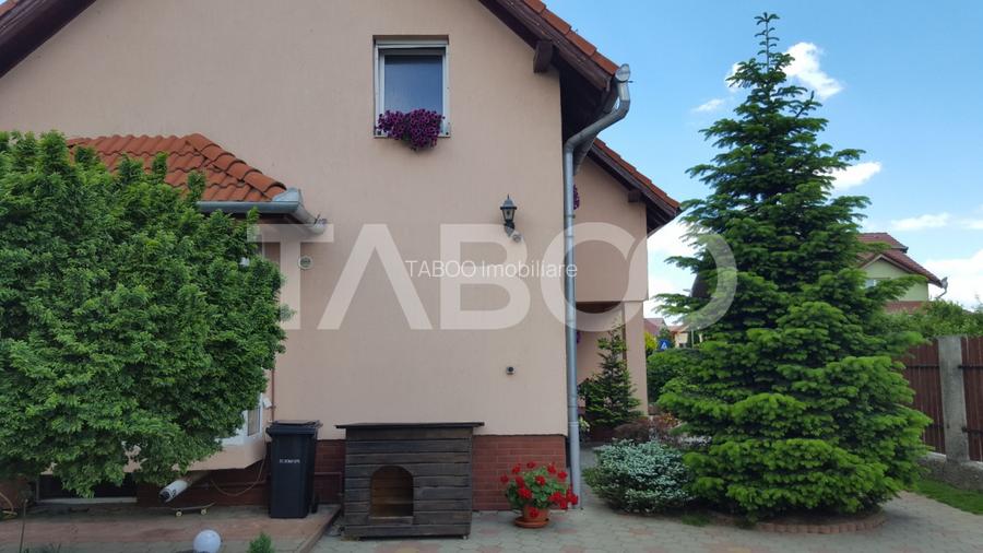 Casa Individuala 290mpu cu garaj teren liber 550mp zona Selimbar Sibiu - 24