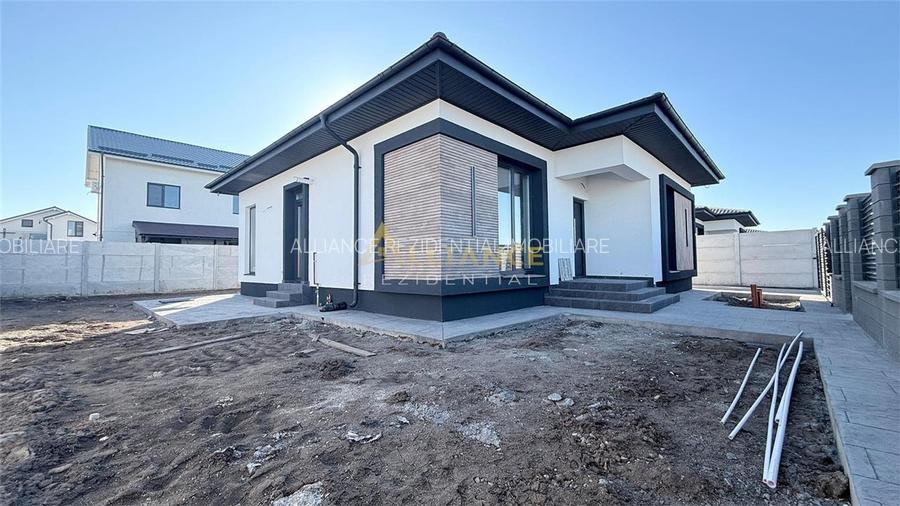 Casa Individuala pe Parter - 4 camere + teren 370 mp - 4