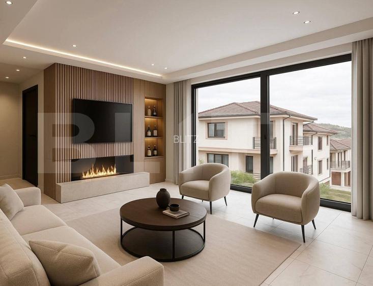 Casa individuala, 280mp, 500 teren, garaj dublu, terasa circulabila, Chinteni! - 8