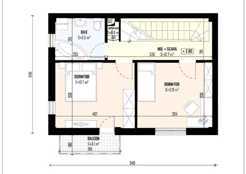 Casa   Bragadiru  central   direct  la Dezvoltator - 13