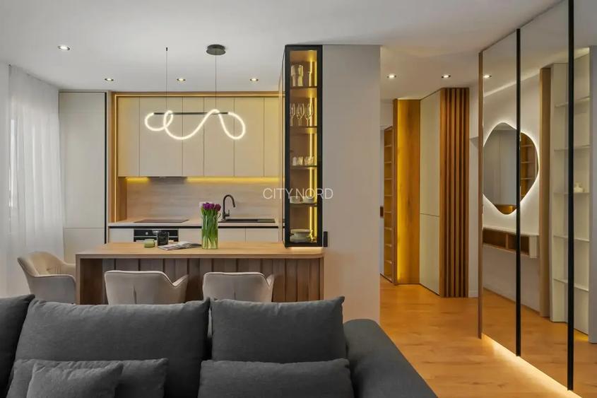 Bloc finalizat, 3 camere lux, 2 bai, laundry room + terasa 56 mp! - 2