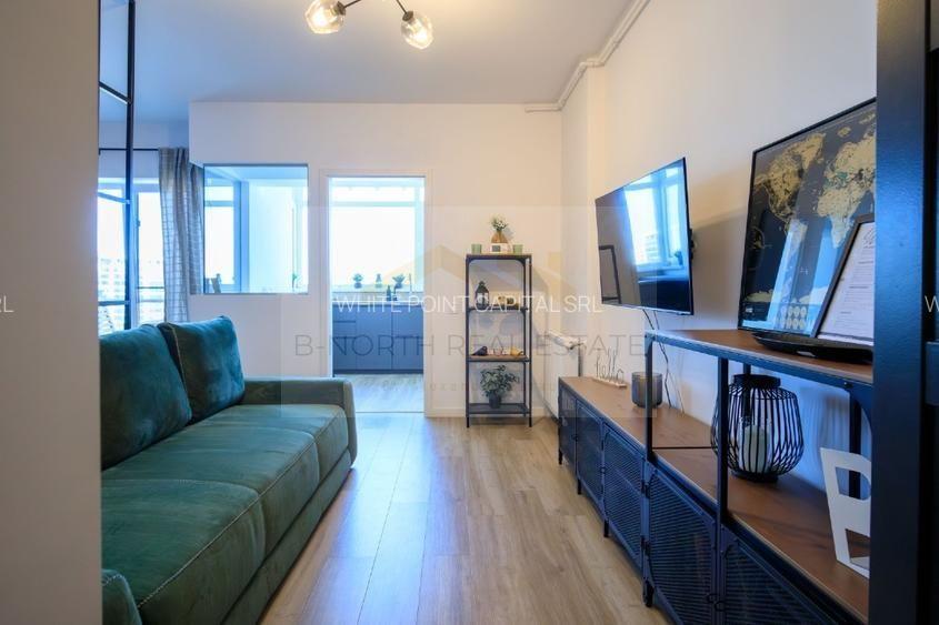 Garsonieră de închiriat, bloc 2022, etaj 10, parcare subterană inclusă - 2