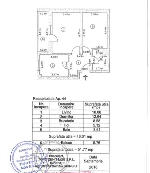 Apartament 2 camere decomandat Brancusi/Valea Larga - parcare inclusa/negociabil - 14
