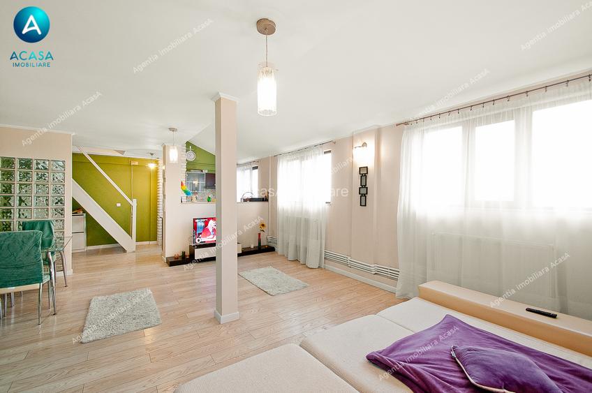 Apartament spatios de tip duplex mobilat si utilat la cheie - 5