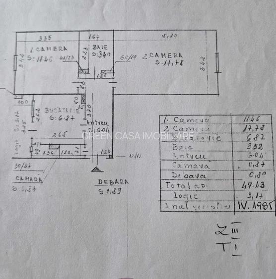 Apartament 2 camere decomandate, Intre Lacuri - 7
