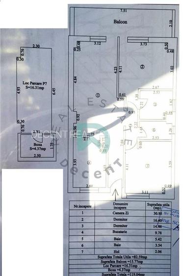Apartament 3 camere, Cartier Minerva - 22