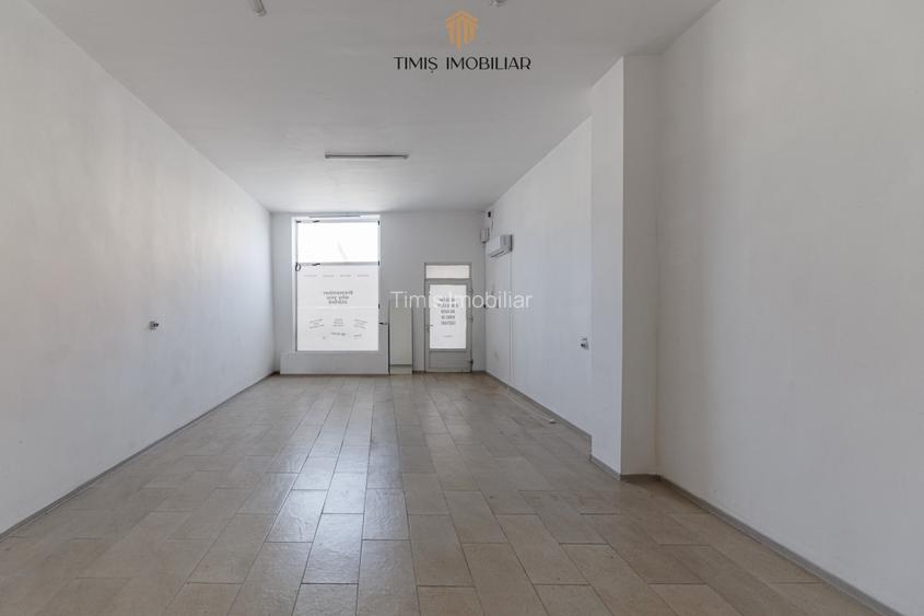 Spatiu comercial stradal | vitrina&parcare publica accesibila | Com 0% - 13