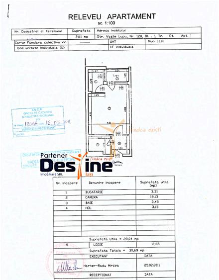 Garsoniera 31 mp la bulevard renovata complet in Tatarași - 9