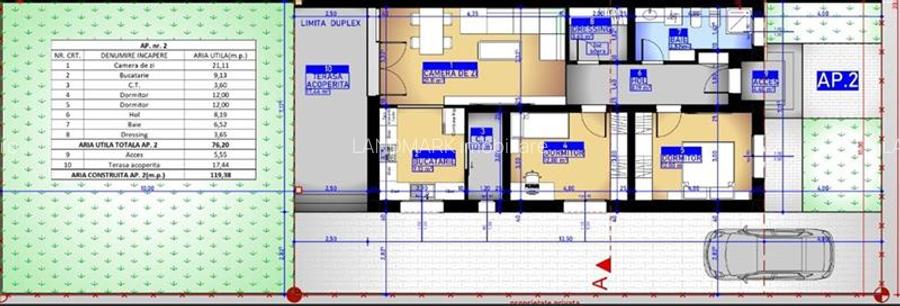 COMISION 0% UNITATE IN DUPLEX PARTER 3 CAMERE SACALAZ - 2