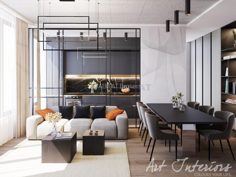 Apartament 2 camere spațios | 68mp utili + terasă 14 mp | PIPERA CONCEPT II - 9