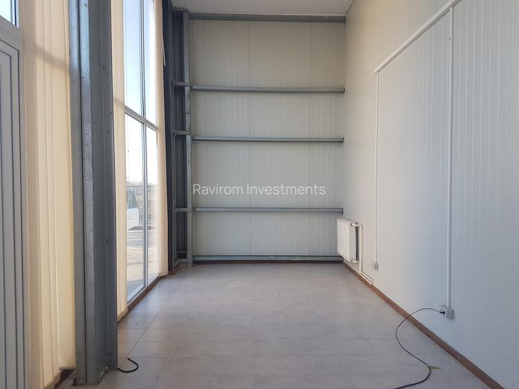 Hala industriala, 300mp, apa canalizare birouri teren 700mp ingradita, acces TIR - 10