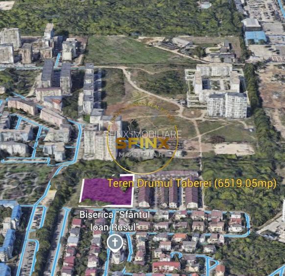 Teren de vanzare 6500 mp Drumul Taberei - 3