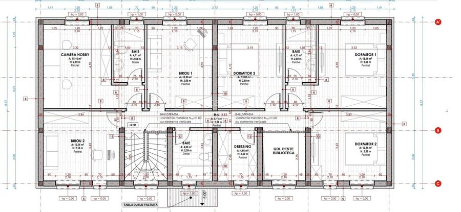 Case tip duplex, 4 camere, 110mp, 240 mp teren Dezmir - 4