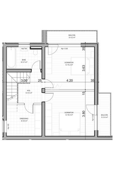 Locatie excelenta - langa Musicescu. 3 dormitoare. 2 locuri parcare. - 20