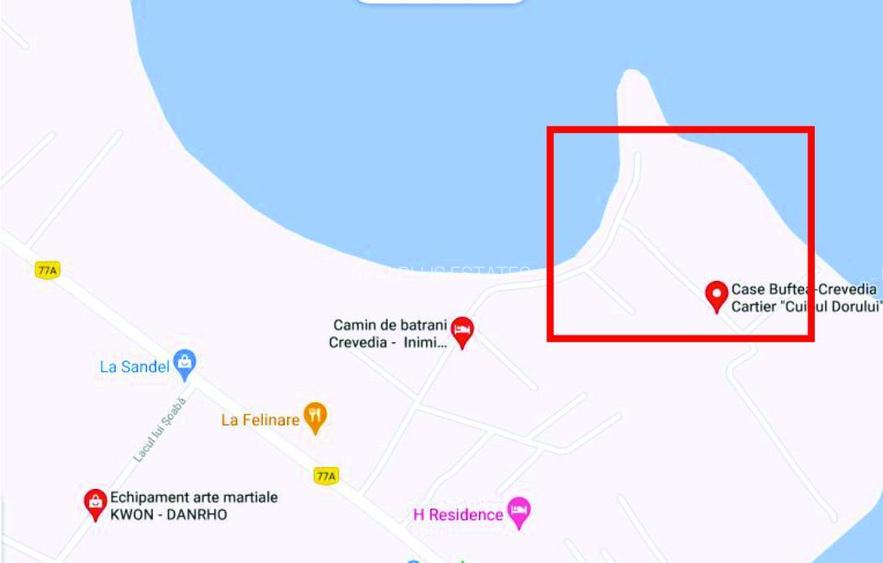 TEREN LA LAC - direct de la proprietar - 2700 mp - SAMURCAȘI- CREVEDIA - 4
