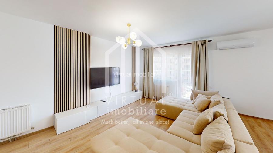 Apartament cu 3 camere, 92mp utili+teresa 23mp, bloc cu lift, etaj 2 - 5