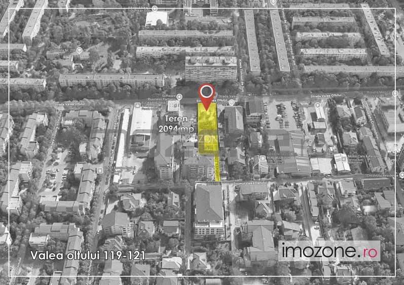 OPORTUNITATE INVESTITIE - Teren cu front stradal pe Valea Oltului - COMISION 0% - 2