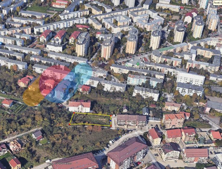 Teren de bloc ,1464mp PUD la HCL Manastur - 4