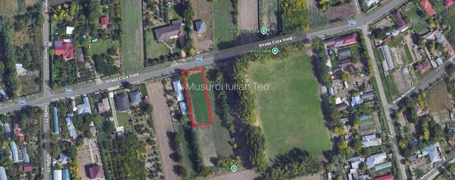 Teren intravilan 1000 mp la șoseaua principală – Cuza Vodă – curent trifazat - 2