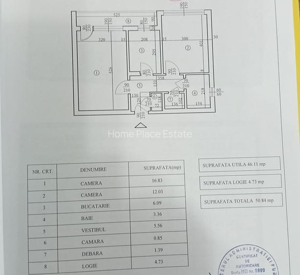 Titan C Ressu cu Imbunatatiri Mobilat&Utilat Aproape Metrou 2 Camere Vanzare - 3